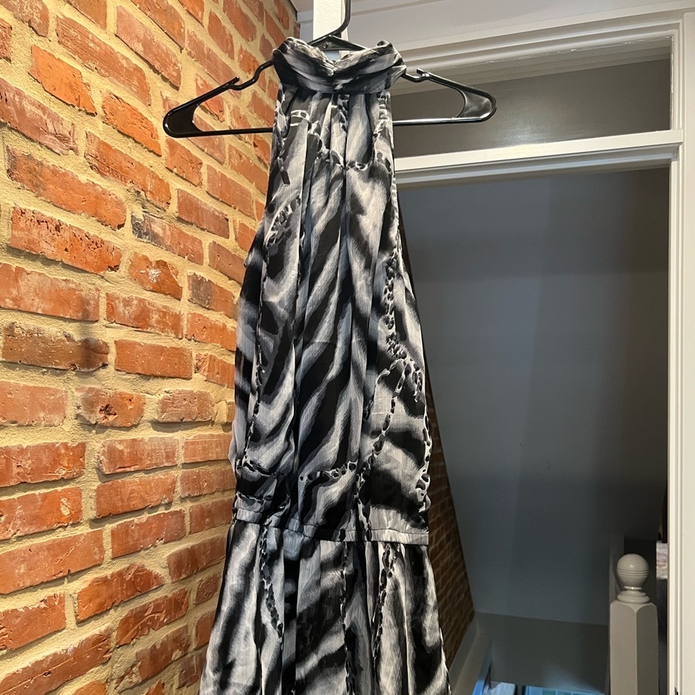 Mock neck tank top dress